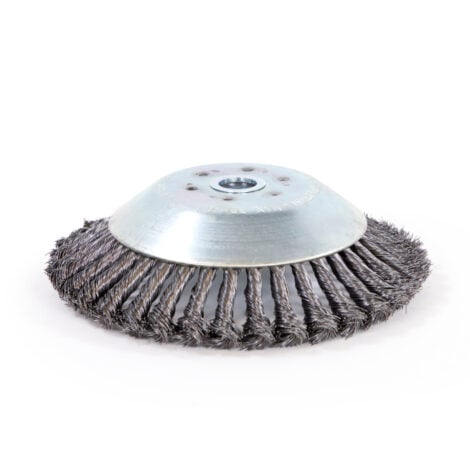 strimmer brush twisted steel wire knot