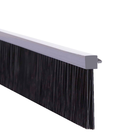 Flexible Brush Strip - Clip-In Profile 90°