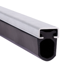 Roller shutter door bottom seal galvanized metal