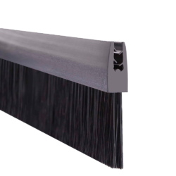 Flexible Brush Strip Clip-On Profile 180°