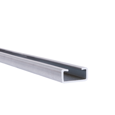 Galvanised metal section